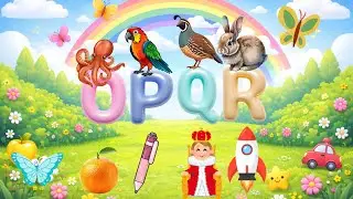 ABC Learning (letters O, P, Q, R)