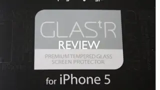 SGP SPIGEN GLAS.tR for iPhone 5 Review and Unboxing