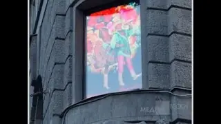 LED экран MEVY в окно