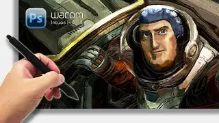 [Lightyear] Toy Story Buzz's Transformation: Hand Drawing Style / Speed Painting & Digital Art
