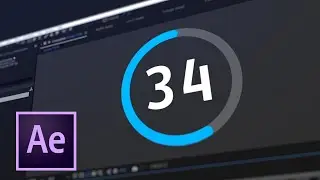 Countdown Timer in Adobe After Effects Using Smart Tools