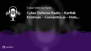 Cyber Defense Radio &ndash; Karthik Krishnan &ndash; Concentric.ai &ndash; Hotseat Podcast &ndash; 2025