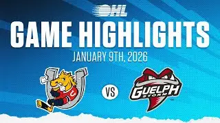 OHL Highlights: Barrie Colts @ Guelph Storm Jan. 9, 2026