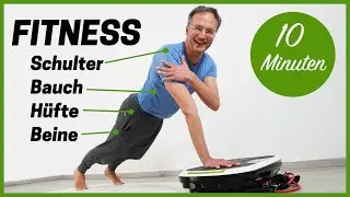 10 Minuten Vibrationsplatte 