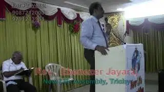 Prepare for the good Battle - Rev. Ebenezer Jayaraj, New Life Assembly, Trichy.
