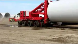 ASCOM Windmill Tower Trailer &mdash; Windmill Handling System