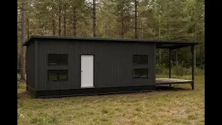 Build Your Dream Cabin! [15x30 Single Slope Cabin Kit]