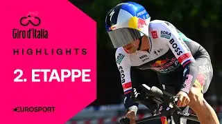 Giro d'Italia 2025 | 2. Etappe | Highlights deutsch | Radsport