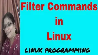 Filter Commands in Linux Introduction | Filter Commands | Linux Programming