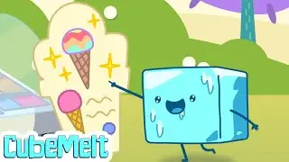 Moments That Made CubeMelt Smile |  The Misadventures of Cubemelt | Cartoons For Kids