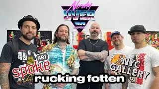 NerdyOver30 on the go - Rucking Fotten x Spoke Art NYC pop-up Gallery