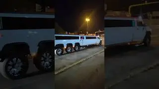 Stretched Hummer limo