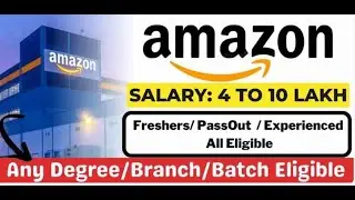 Amazon | New opening | Work from Home |on the spot Assessment | Amazon jobs | Free Working kit |