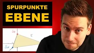 Spurpunkte berechnen | How to Mathe Abi 2022 | Vektorrechnung