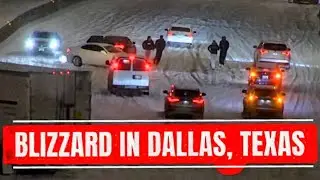 FRIGID WEATHER CAUSES MAJOR PROBLEMS IN DALLAS, TEXAS AND OTHER AREAS
