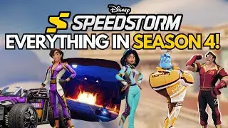 Everything Coming In Disney Speedstorm Season 4!! + New Cave Of Wonders Concept Art | News Recap
