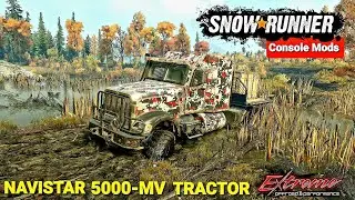 New Truck NAVISTAR 5000-MV TRACTOR In SnowRunner Phase 5 Update