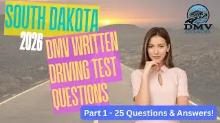 2026 South Dakota DMV Written Driving Permit Test Study Guide - Part 1