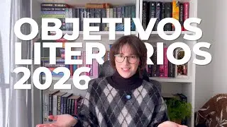 Presentaci&oacute;n del canal, hablemos de mis objetivos literarios para 2026 🥰📚