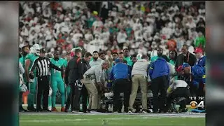 Dolphins QB Tua Tagovailoa transported to hospital with head, neck injuries