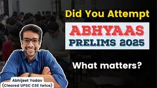 Should you attempt open mock tests like Vision ABHYAAS? | UPSC Prelims 2025