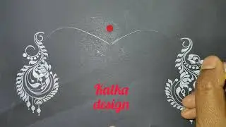 কনে সাজের কলকা ডিজাইন ||Bengali wedding art ||Diy||Bridal design 🧿