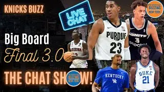 NBA DRAFT BIG BOARD FINAL | Knicks board and Trade talk, News