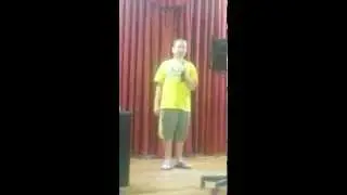 Taylor Rushing singing Respect