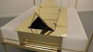 GOLDSTEEN Metal Manufacturing & Design producing a brass four poster bed for Real Fake Gold.