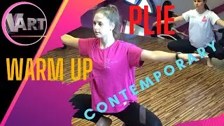 Contemporary dance warm up | Plie and Swings | Contemporary class | Contemporary dance choreography