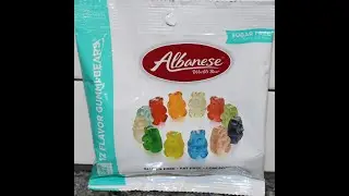 Trying Albanese Sugar Free Gummi Bears