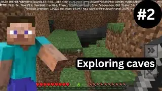  I Explored a Dark Cave in Minecraft | Survival Series EP 2