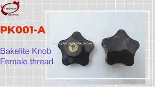Glowing Hardware Thumb Screws Star Head Handle Knobs Tightening Screw Bakelite Knob PK001-A