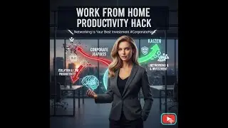 Work From Home Productivity Hack by  Networking  Is Your Best Investment #CorporateHack