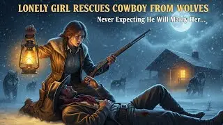 Lonely Girl Rescues Cowboy From Wolves | Wild West Love Story | He Never Forgot Her