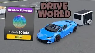 Drive World 🚘, Car Different 9, Finish Jobs 30 in Roblox