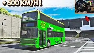 + 500KM/H POUR CE BUS 😂Assetto Corsa / T818 DIRECT DRIVE