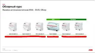 Вебинар АББ_Топология и принципы построения системы ABB i-bus KNX