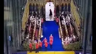 The Grim Reaper appears at the Coronation of Charles III