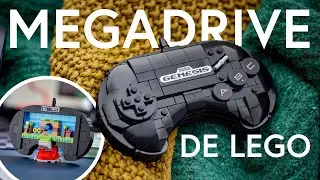El Mando de SEGA GENESIS (aka MEGADRIVE) de LEGO es GENIAL