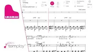 Imagine by John Lennon on the piano - Sheet Music