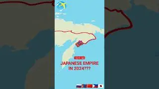 Japanese Empire in 2024? #ww2 #history #japan #geography #mapping #viral #fyp #foryou #trending