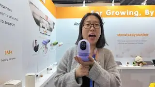 Monai Baby Monitor + AI Smart Baby Crib: 4K Auto-Tracking, Covered-Face Alerts, Vitals & Sleep