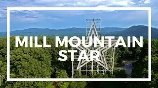 Mill Mountain Star by Drone | Roanoke, Virginia