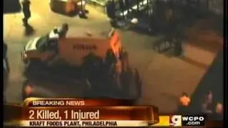 3 shot at Kraft plant in Pa.