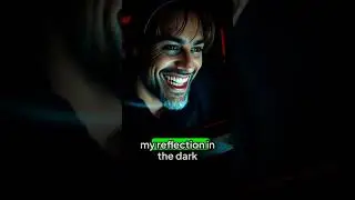 The Smiling Reflection 💻😨 #OfficeHorror