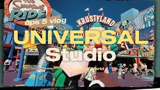 Universal Studio vlog! #universalstudios #portos #koreanfood 