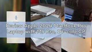 Review Apple 2024 MacBook Pro Laptop with M4 Pro, 14‑core CPU, 20‑core GPU: Built for Apple Intellig