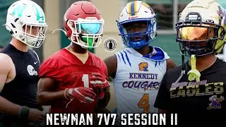 Newman vs. Warren Easton vs. Brother Martin vs. Kennedy || Newman 7v7 Session 2!