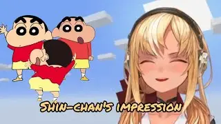 Flare does an impression of Shin-chan [Hololive | Eng Sub]